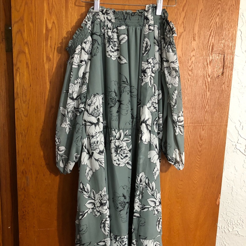 Off the shoulder dress